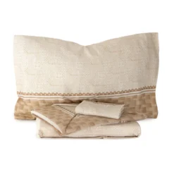 Completo Lenzuola In Flanella Geometric Fade - Dimensioni Varie W388 -Articoli Per La Casa completo lenzuola geometric fade in flanella beige 2