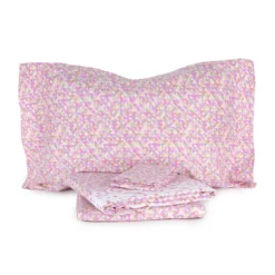 Completo Lenzuola In Flanella Canada Di Caleffi - Dimensioni Varie X176 -Articoli Per La Casa completo lenzuola in flanella canada di caleffi corallo 3