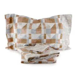 Completo Lenzuola In Flanella Cromatic Di Caleffi - Dimensioni Varie W100 -Articoli Per La Casa completo lenzuola in flanella cromatic di caleffi dimensioni varie cipria 2