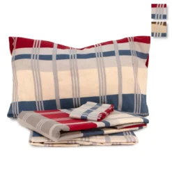 Completo Lenzuola In Flanella Gilda Di Pompea - Dimensioni Varie J211