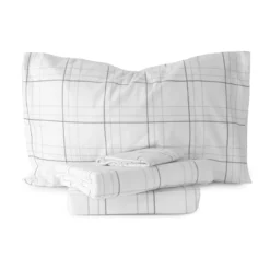 Completo Lenzuola In Flanella Gordon Di Di Maestro - Dimensioni Varie W616 -Articoli Per La Casa completo lenzuola in flanella gordon grigio 1 2