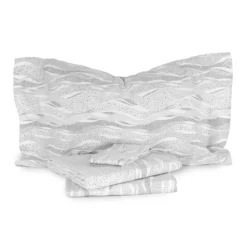 Completo Lenzuola In Flanella Sky Di Caleffi - Dimensioni Varie X178 -Articoli Per La Casa completo lenzuola in flanella sky di caleffi grigio 3