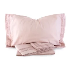 Completo Lenzuola Valencia Di Laura Biagiotti In Flanella Matrimoniale Maxi W107 -Articoli Per La Casa completo lenzuola in flanella valencia laura biagiotti rosa 1