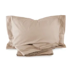 Completo Lenzuola Virginia Di Laura Biagiotti In Flanella Matrimoniale Maxi W108 -Articoli Per La Casa completo lenzuola in flanella virginia laura biagiotti beige 1