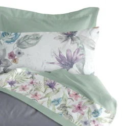 Completo Lenzuola Eleonor In Raso Stampa Digitale HD Matrimoniale W192