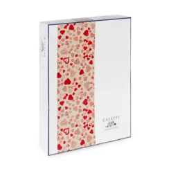 Completo Lenzuola Millecuori Di Caleffi Digitale Matrimoniale J331 -Articoli Per La Casa completo lenzuola millecuori di caleffi digitale matrimoniale 3