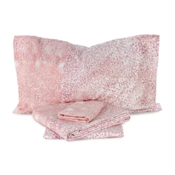 Completo Lenzuola In Flanella Serenity Di Caleffi - Dimensioni Varie J206 -Articoli Per La Casa completo lenzuola serenity di caleffi in flanella corallo 3