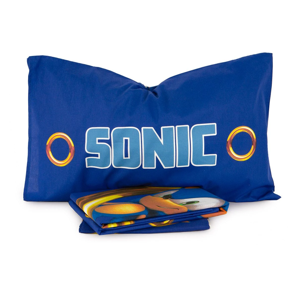 Completo Lenzuola Sonic The Hedgehog Per Letto Singolo J147 2 Completo Lenzuola Sonic The Hedgehog Per Letto Singolo J147 - immagine 2