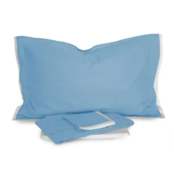 Completo Lenzuola Flù Di Novia Matrimoniale Maxi 3 Volani U338 -Articoli Per La Casa completo lenzuola fl di novia matrimoniale maxi 3 volani azzurro