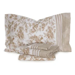 Completo Lenzuola Jhosephin Di Maè In Flanella - Dimensioni Varie T637 -Articoli Per La Casa completo lenzuola flanella jhosephin mae sabbia