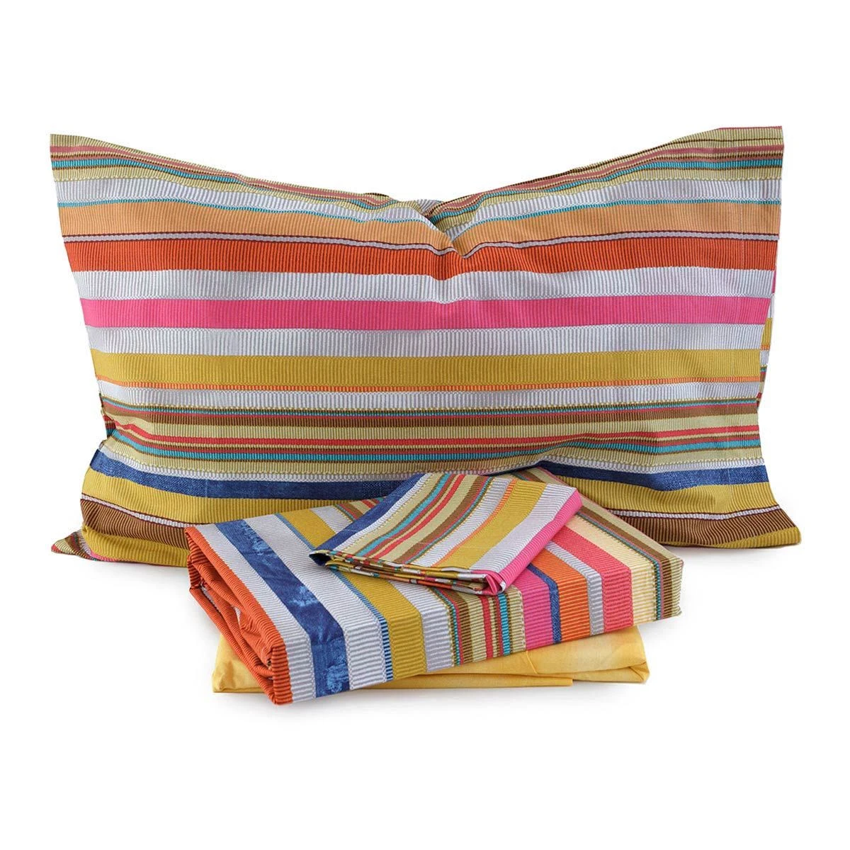 Completo Lenzuola Recortes Di Bassetti Puro Cotone - Dimensioni Varie Q958 - immagine 5