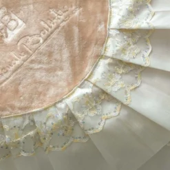 Coperta Invernale In Pile Renato Balestra Con Volant Matrimoniale V223 -Articoli Per La Casa coperta invernale in pile renato balestra matrimoniale dettaglio