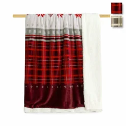 Coperta Plaid Morbidotto Lautaret Di Daunex - Dimensioni Varie Z525