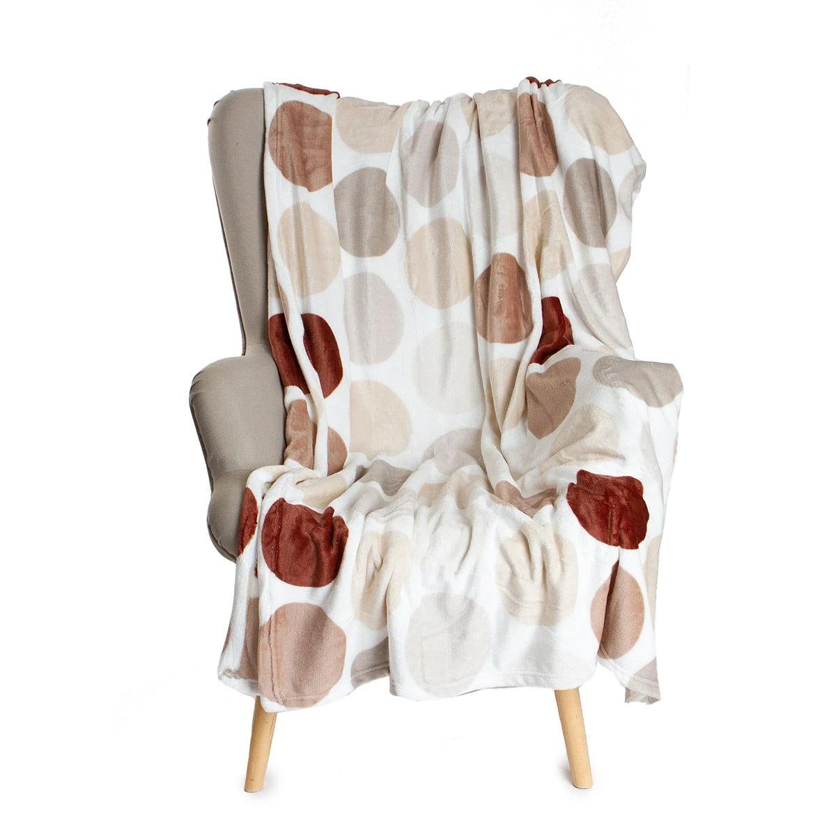 Coperta Plaid Noemi Di Nazareno Gabrielli In Pile Coral - Dimensioni Varie K798 4 Coperta Plaid Noemi Di Nazareno Gabrielli In Pile Coral - Dimensioni Varie K798 - immagine 4