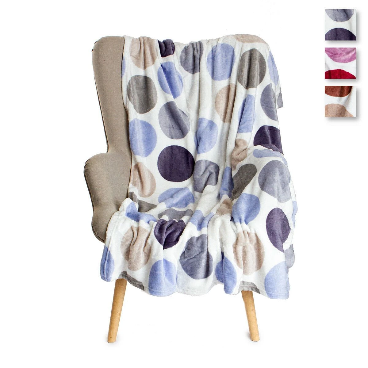 Coperta Plaid Noemi Di Nazareno Gabrielli In Pile Coral - Dimensioni Varie K798 1 Coperta Plaid Noemi Di Nazareno Gabrielli In Pile Coral - Dimensioni Varie K798