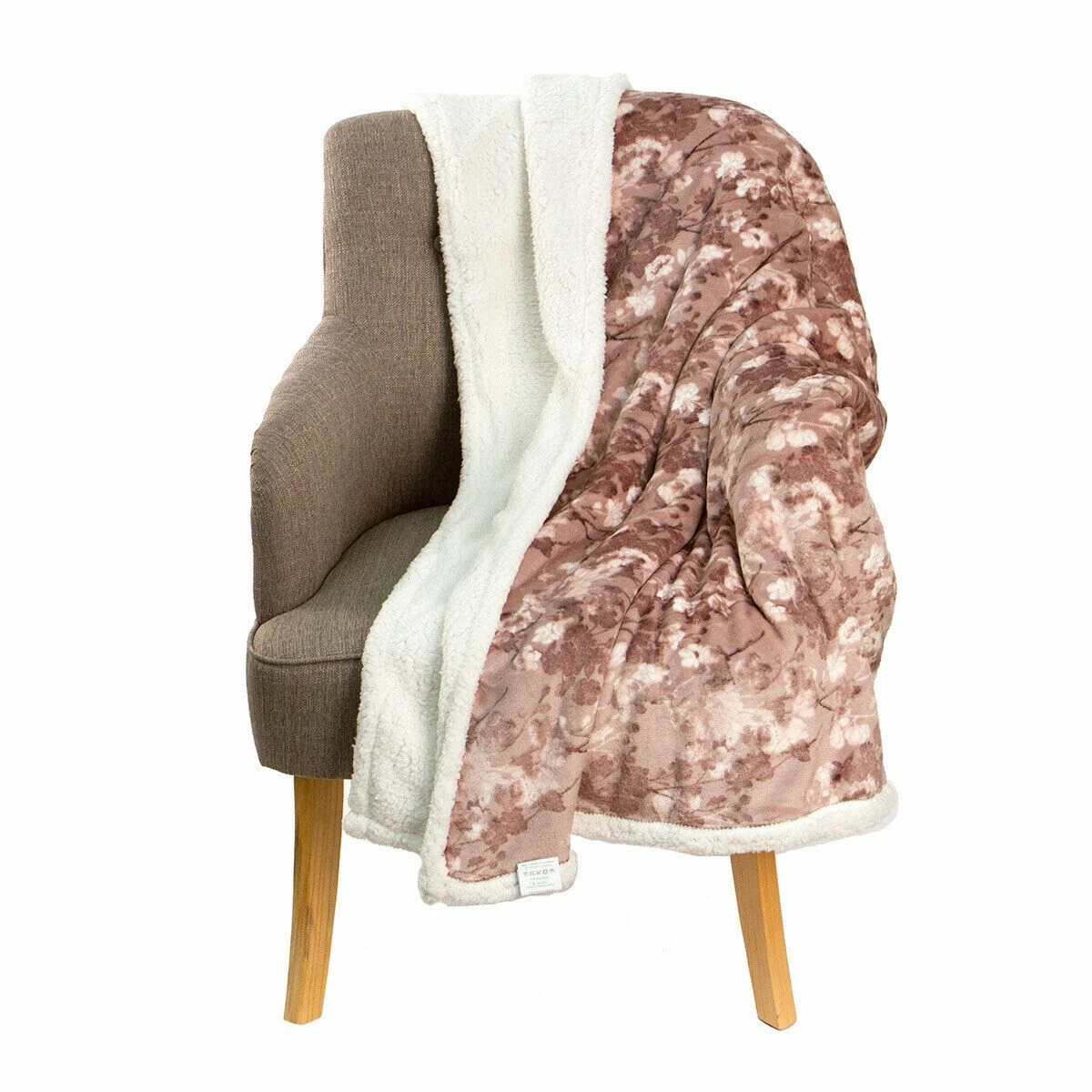 Coperta Plaid Cristine In Pile Coral E Sherpa - Dimensioni Varie W691 1 Coperta Plaid Cristine In Pile Coral E Sherpa - Dimensioni Varie W691