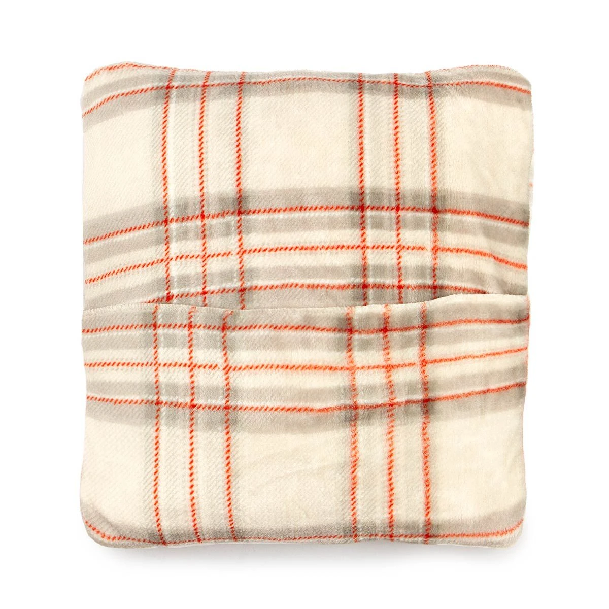 Coperta Plaid/Cuscino Oxford In Pile Coral 130x160 Cm K865 5 Coperta Plaid/Cuscino Oxford In Pile Coral 130x160 Cm K865 - immagine 5