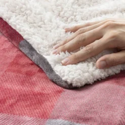 Coperta Plaid Riscaldabile Imetec Adapto 16715 Velvet Tartan W246 -Articoli Per La Casa coperta riscaldabile adapto velvet tartan imetec 4