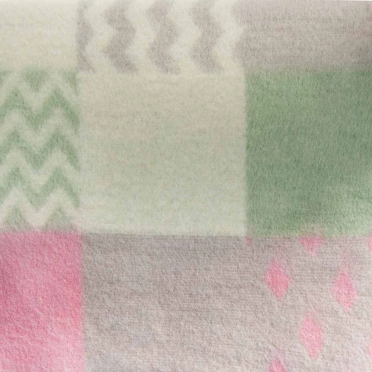 Coperta Patchwork Misto Lana Lanerossi Marzotto Singola Una Piazza N608 4 Coperta Patchwork Misto Lana Lanerossi Marzotto Singola Una Piazza N608 - immagine 4