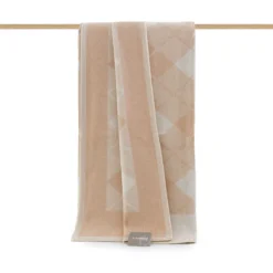 Coperta Misto Lana Lanerossi Marzotto Matrimoniale Due Piazze Art. Capri P695 -Articoli Per La Casa coperta misto lana lanerossi matrimoniale capri salmone 3