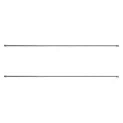 Coppia Bastoncini In Metallo Estensibili 11 Mm W685 11 Coppia Bastoncini In Metallo Estensibili 11 Mm W685 -Articoli Per La Casa coppia bastoncini tenda estensibili metallo 11 mm grigio 2 4