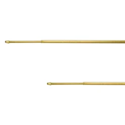 Coppia Bastoncini In Metallo Estensibili 11 Mm W729 8 Coppia Bastoncini In Metallo Estensibili 11 Mm W729 -Articoli Per La Casa coppia bastoncini tendina estensibili metallo oro 1 4