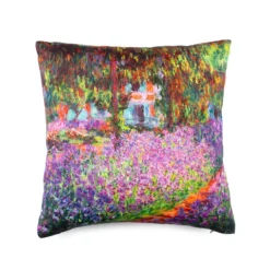 Coppia Cuscini Arredo Monet Giverny Di Randi In Cotone J349 -Articoli Per La Casa coppia cuscini arredo monet giverny di randi in cotone 3