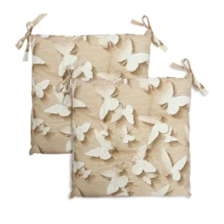 Coppia Cuscini Coprisedia Farfalle Di Morbidissimi 40x40 Cm W115 6 Coppia Cuscini Coprisedia Farfalle Di Morbidissimi 40x40 Cm W115 -Articoli Per La Casa coppia cuscini coprisedia farfalle morbidissimi 40x40 cm beige 1