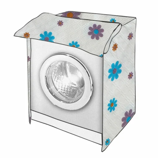 Coprilavatrice Flower Con Chiusura A Zip 80x60x60 Cm Z452 -Articoli Per La Casa coprilavatrice flower con chiusura a zip