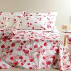 Copriletto Leggero Tea Di Caleffi In Cotone Panama Matrimoniale Y315