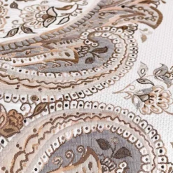 Copriletto Jacquard Indo Desert Di Manterol Per Letto Matrimoniale Y202 9 Copriletto Jacquard Indo Desert Di Manterol Per Letto Matrimoniale Y202 -Articoli Per La Casa copriletto jacquard indo desert di manterol beige 2 1