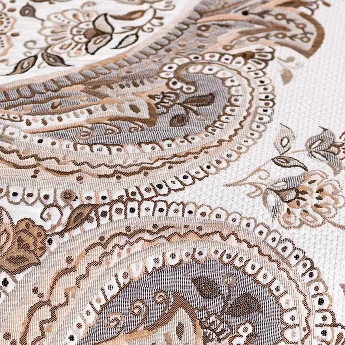 Copriletto Jacquard Indo Desert Di Manterol Per Letto Matrimoniale Y202 5 Copriletto Jacquard Indo Desert Di Manterol Per Letto Matrimoniale Y202 - immagine 5
