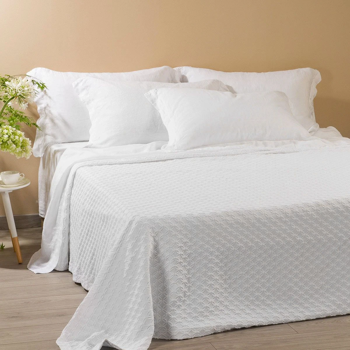 Copriletto Leggero Agrigento Di Caleffi In Cotone Matrimoniale Y436 2 Copriletto Leggero Agrigento Di Caleffi In Cotone Matrimoniale Y436 - immagine 2