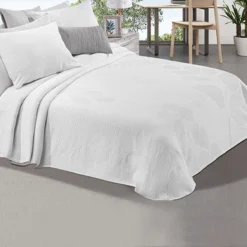 Copriletto Leggero Helecho Di Manterol Matrimoniale J391 6 Copriletto Leggero Helecho Di Manterol Matrimoniale J391 -Articoli Per La Casa copriletto leggero helecho di manterol matrimoniale bianco