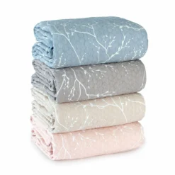 Copriletto Trapuntato Leggero Jacquard Mayan Matrimoniale W905