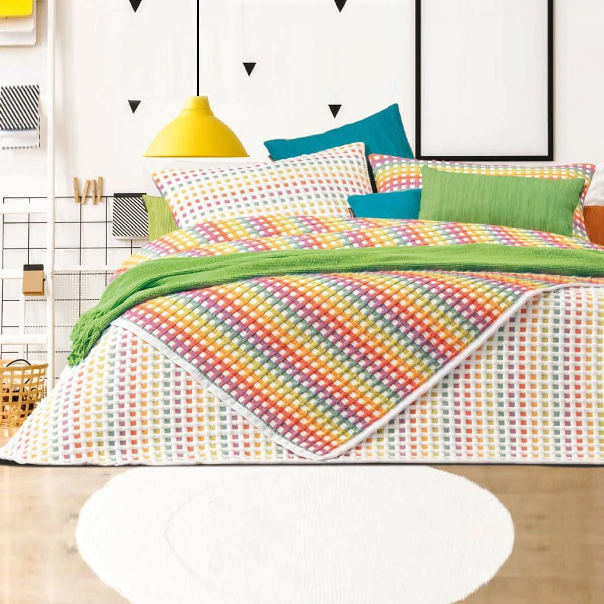 Copriletto Trapuntato Party Di Manterol - Dimensioni Varie K067 2 Copriletto Trapuntato Party Di Manterol - Dimensioni Varie K067 - immagine 2