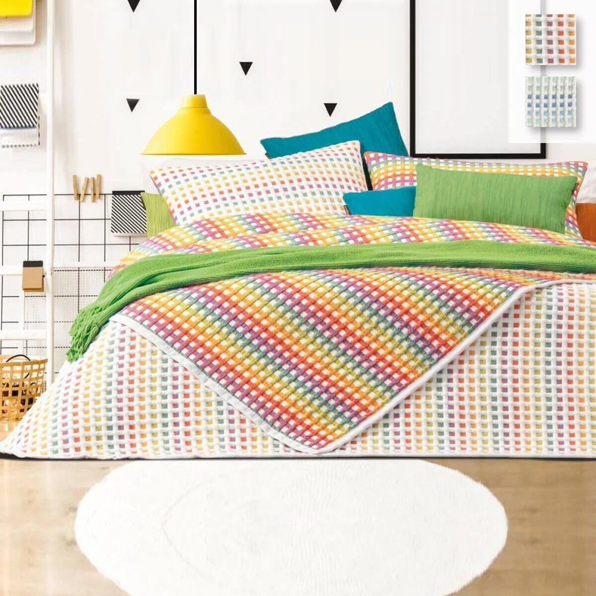 Copriletto Trapuntato Party Di Manterol - Dimensioni Varie K067 1 Copriletto Trapuntato Party Di Manterol - Dimensioni Varie K067