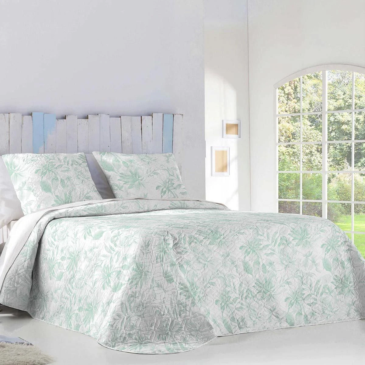 Copriletto Trapuntato Rosalia Boutis Per Letto Matrimoniale W901 2 Copriletto Trapuntato Rosalia Boutis Per Letto Matrimoniale W901 - immagine 2