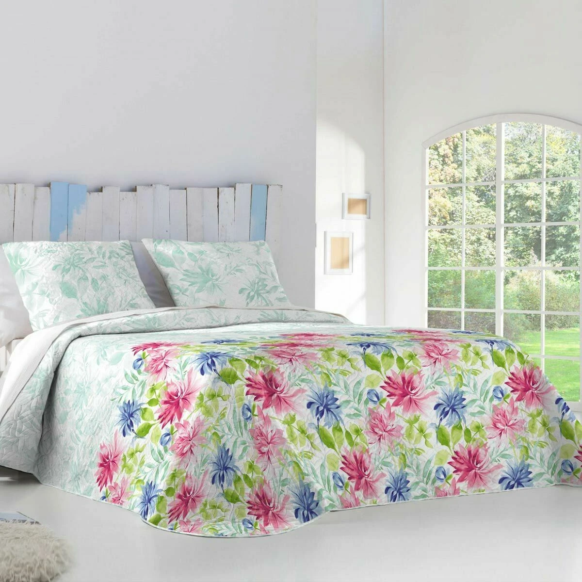 Copriletto Trapuntato Rosalia Boutis Per Letto Matrimoniale W901 1 Copriletto Trapuntato Rosalia Boutis Per Letto Matrimoniale W901