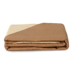 Copriletto Trapuntato Trapuntino Bicolore - Dimensioni Varie W800 -Articoli Per La Casa copriletto trapuntato trapuntino bicolore double face beige crema 2