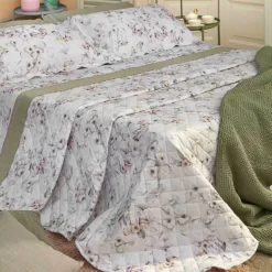 Copriletto Trapuntato Nuvola Di Randi In Percalle Matrimoniale W841