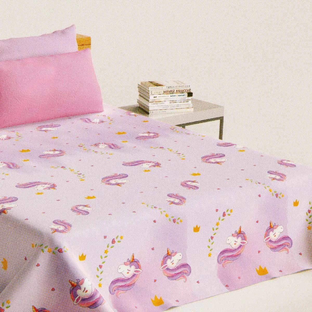 Copriletto Leggero Unicorno Di Novia Singolo Y931 4 Copriletto Leggero Unicorno Di Novia Singolo Y931 - immagine 4