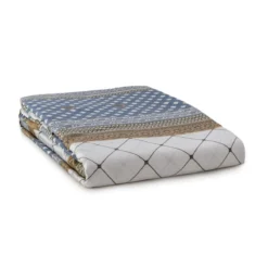 Copriletto Estivo Cannetè Stiro Facile Love - Dimensioni Varie R168 -Articoli Per La Casa copriletto cannet love principale azzurro