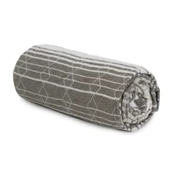 Copriletto Leggero Rombi Cotone Jacquard Tinto In Filo - Dimensioni Varie U385 -Articoli Per La Casa copriletto leggero in cotone jacquard rombi beige