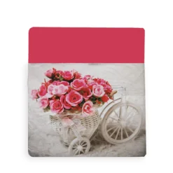 Copriletto Leggero Panama Di Cotone Petit Di Novia Matrimoniale R019