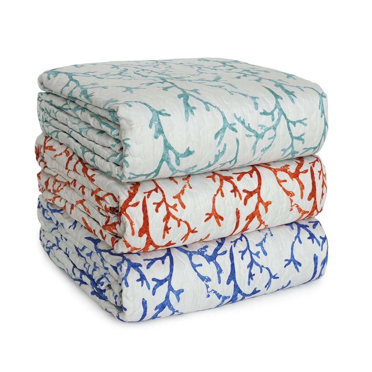 Trapuntino Copriletto Trapuntato Boutis Bahamas - Dimensioni Varie S353 1 Trapuntino Copriletto Trapuntato Boutis Bahamas - Dimensioni Varie S353