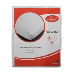 Coprimaterasso Rigato Jacquard Gemma Di Liabel - Dimensioni Varie S978