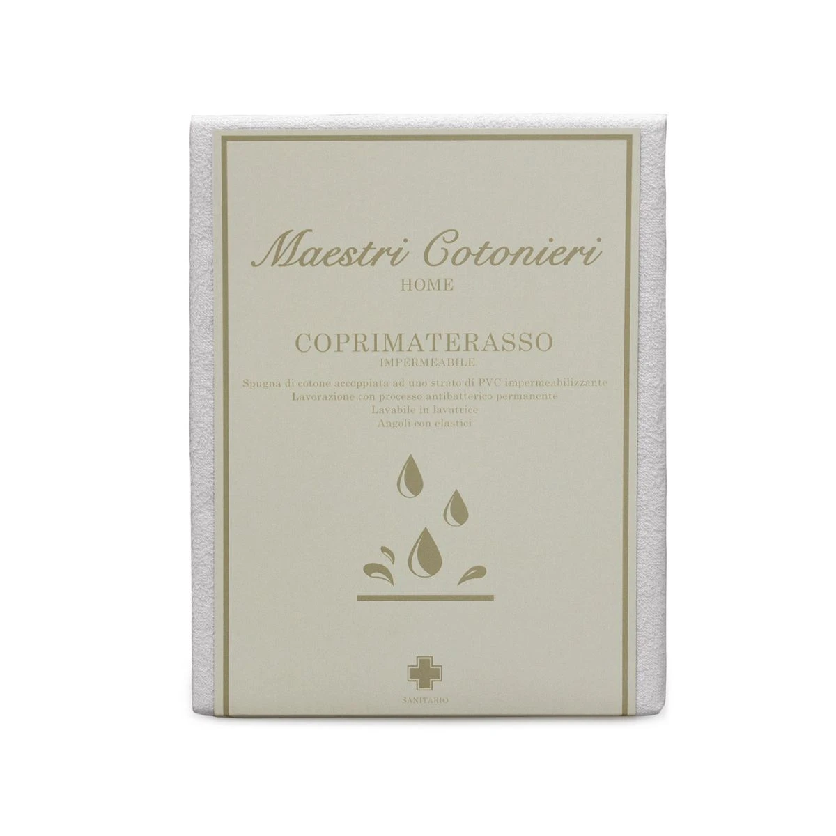 Coprimaterasso Impermeabile Salvapipì Per Lettino Di Maestri Cotonieri R026 - immagine 2