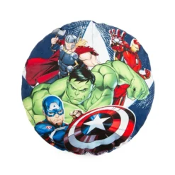 Cuscino Arredo Avengers Marvel Sagomato Stampato Rotondo J740