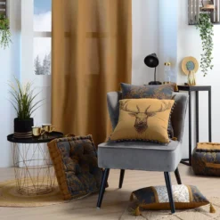 Cuscino Arredo Goldy Rettangolare 30x50 Cm W971 -Articoli Per La Casa cuscino arredo goldy ardoise rettangolare 30x50 cm con nappe 4